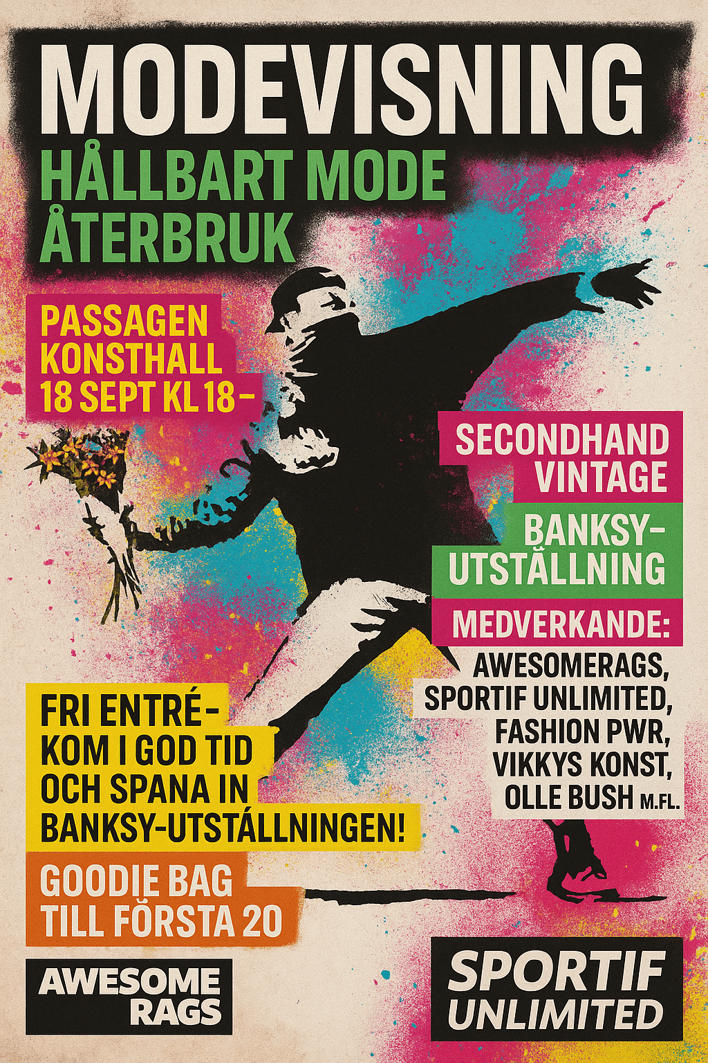 Modevisning poster